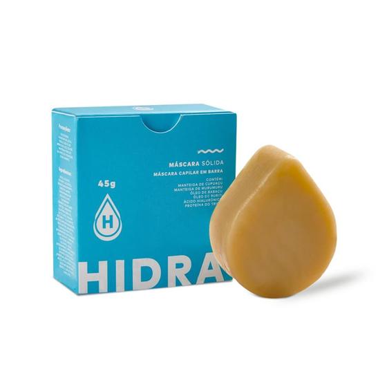 Máscara sólida em barra 45g - Para nutrição e hidratação profunda - Hidratei Sólidos Imagem de Máscara sólida em barra 45g - Para nutrição e hidratação profunda - Hidratei Sólidos