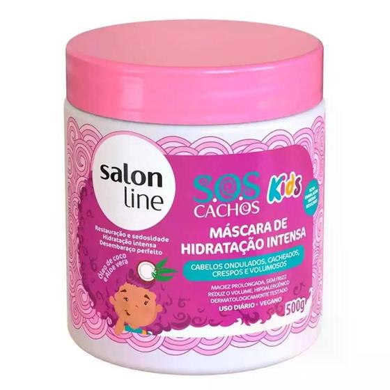 Imagem de Máscara Sos Cachos Kids Salon Line 500G