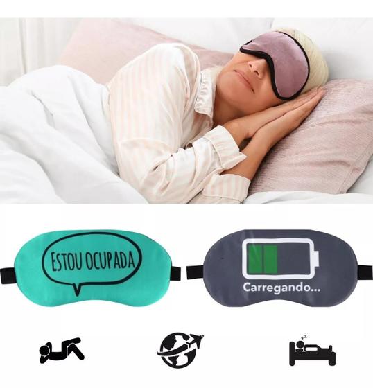 Imagem de Máscara Térmica de Gel Tapa Olhos Para Dormir Relaxante Quente ou Fria