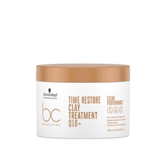 Imagem de Máscara Time Restore Clay Q10+ Bc Clean Schwarzkopf 500ml
