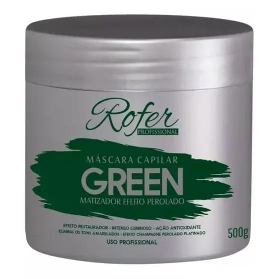 Imagem de MÁSCARA TONALIZANTE ROFER GREEN 500g