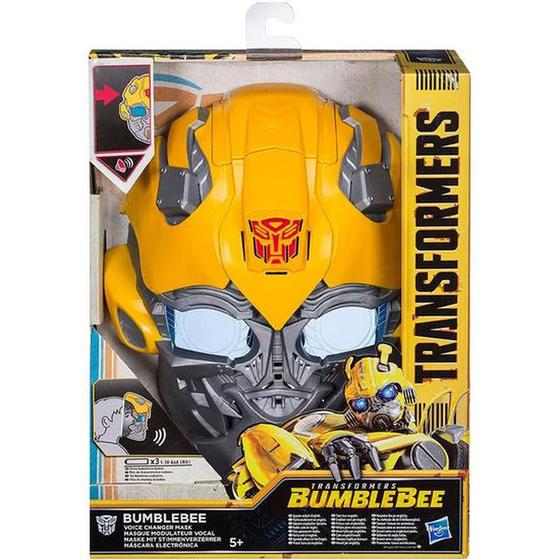 Imagem de Máscara Transformers Bumblebee - Modelo E1429. Voz Modulável