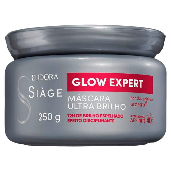 Imagem de Máscara Ultra Brilho Eudora Siàge Glow Expert 250g