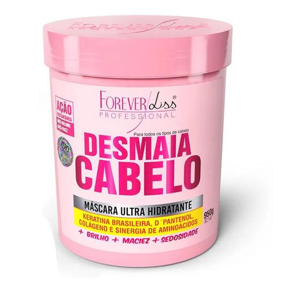 Imagem de Mascara Ultra Hidratante Desmaia Cabelo 950g Forever Liss