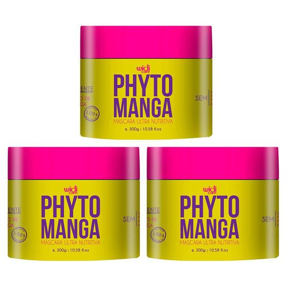 Imagem de Máscara Ultra Nutritiva Phytomanga Wd Cc Cream 300g 3 Potes