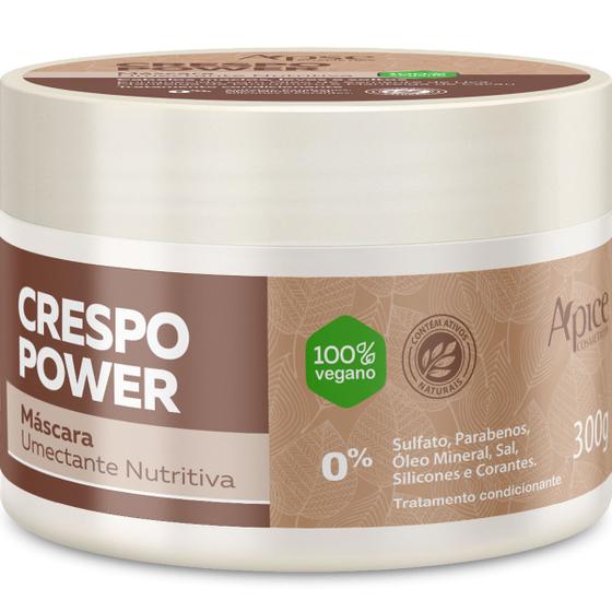 Imagem de Máscara Umectante Nutritiva Apice Crespo Power 300g