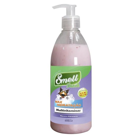 Imagem de Máscara VetSense Smell Fresh Max Hidratação Multivitaminas para Cães e Gatos - 500 mL