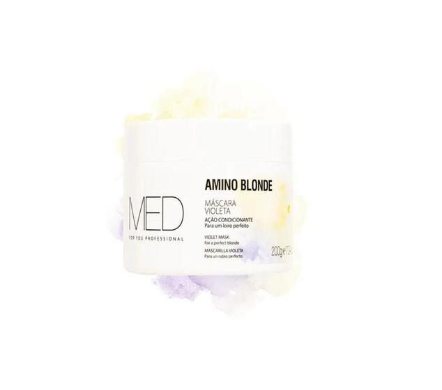 Imagem de Máscara Violeta Amino Blonde Med For You Professional 200g