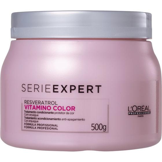 Máscara Vitamino Color Resveratrol de 500g L'Oréal LOREAL Máscara