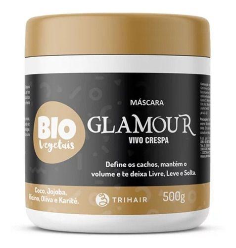 Imagem de Máscara Vivo Crespa Glamour Biovegetais 500g Cachos Trihair