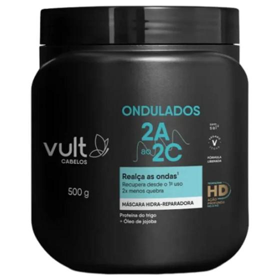 Imagem de Máscara Vult Cabelos Ondulados 2A ao 2C - 500ml