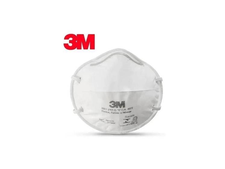 Imagem de Máscaras 3m 9320 Aura + Br Pff2 Respirador N95 Anvisa