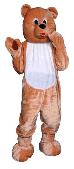 Imagem de Mascot Costume Dress Up America Teddy Bear para adultos