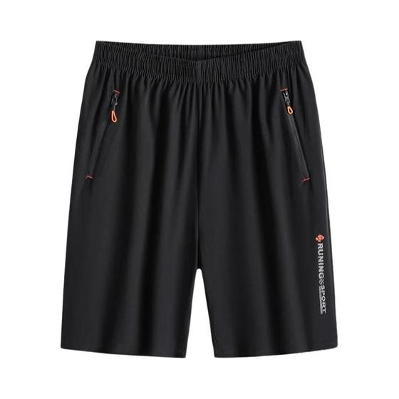 Imagem de Masculino Tamanho Grande Secagem Rápida Respirável Gelo Seda Casual Esportes Shorts Verão Moda