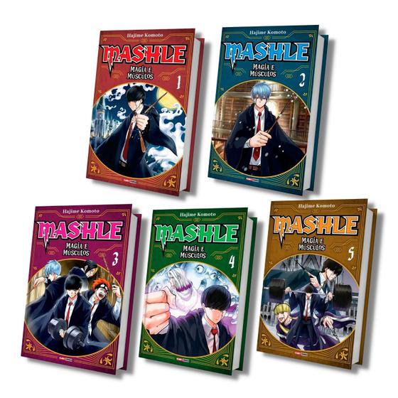 Imagem de Mashle Magia e Músculos Mangá Vol. 1 Ao 5 - KIT Harry Potter Maromba em Português