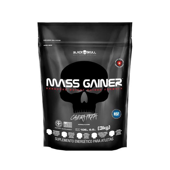 Imagem de Mass Gainer Refil (3kg) - Sabor: Banana