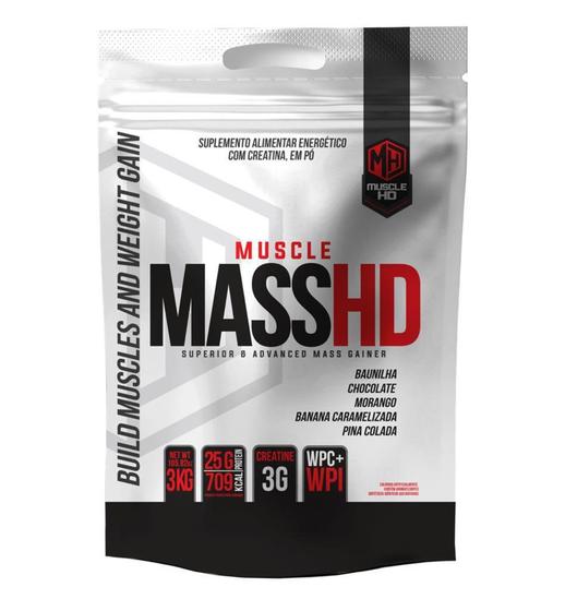 Imagem de Mass HD 3kg Banana Caramelizada - Muscle HD