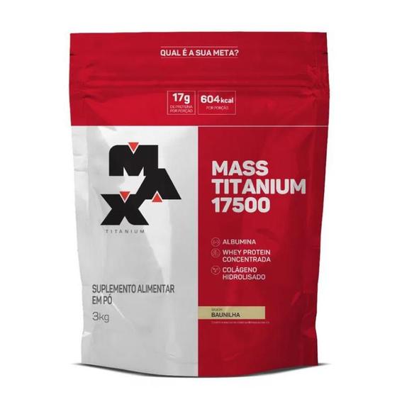 Imagem de Mass Titanium 17500 Refil 3kg - Max Titanium