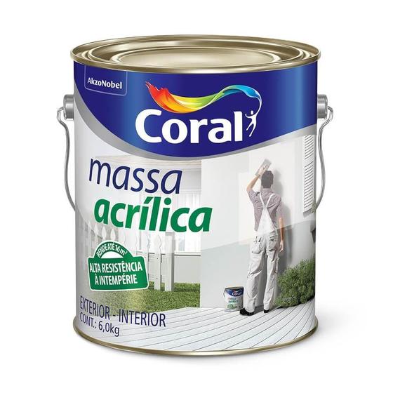 Imagem de Massa Acrílica 5,7Kg - Coral