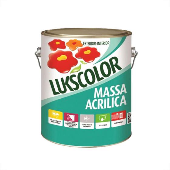 Imagem de Massa acrilica lukscolor 5.6kg