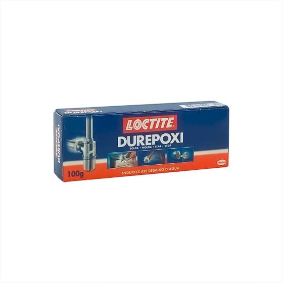 Imagem de Massa Adesiva Epoxi Durepoxi 100g Cinza Loctite C/ 12 Un