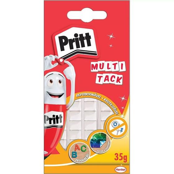 Imagem de Massa Adesiva Para Fixação De Papéis Multi Tack 35G Pritt