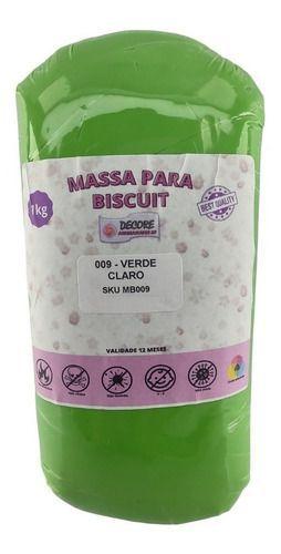 Imagem de Massa Biscuit Artesanato Profissional Qualidade 1kg Colorida