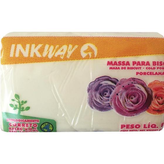 Imagem de Massa Biscuit Branco Inkway 400 Gr