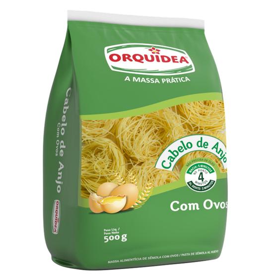 Imagem de Massa Com Ovos Cabelo de Anjo Orquídea 500g