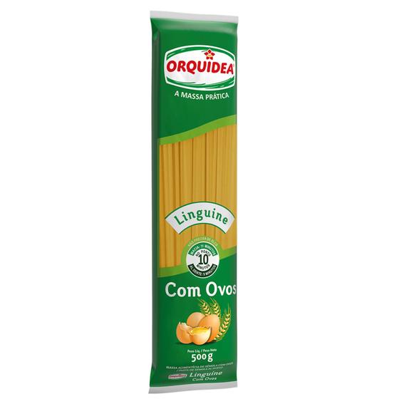Imagem de Massa Com Ovos Linguine Orquídea 500g