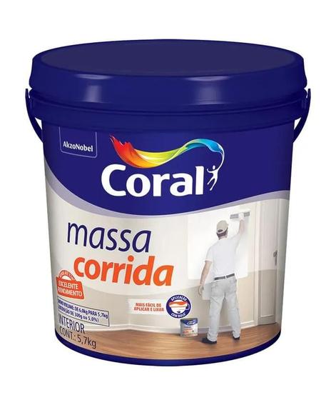 Imagem de Massa corrida coral gal.6kg