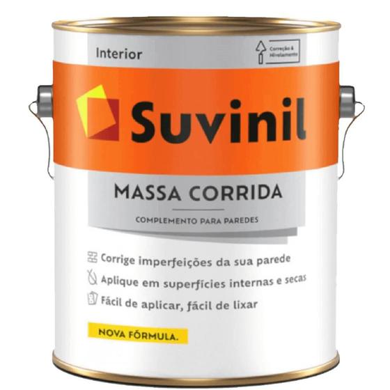 Imagem de Massa Corrida PVA  3.6 Litros - 54014564 -  SUVINIL