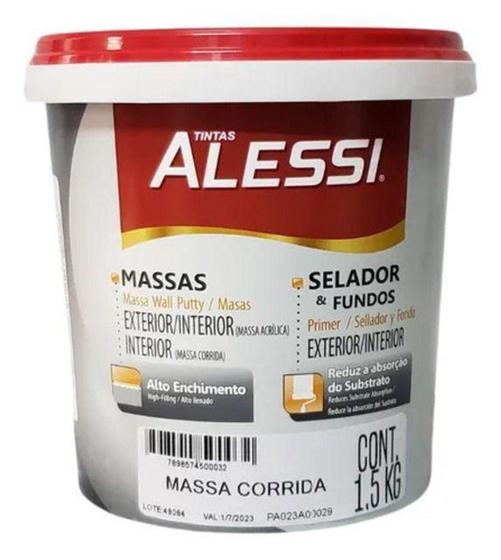 Imagem de Massa Corrida Pva Alessi 1,5kg