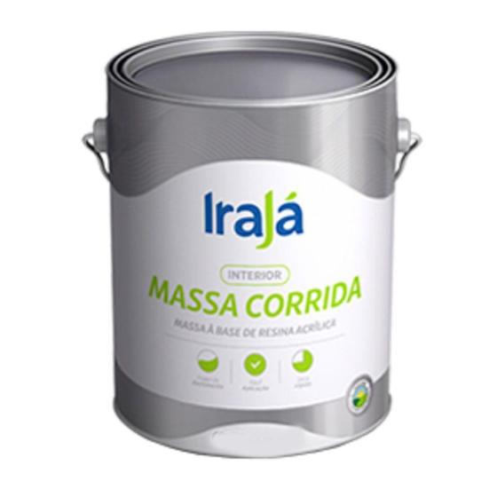 Massa Corrida Pva Irajá 900ml Massa Corrida Magazine Luiza