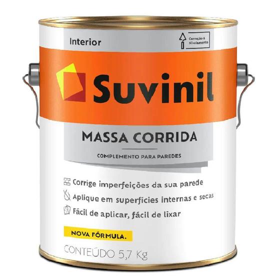 Imagem de Massa Corrida PVA Suvinil 5,7kg