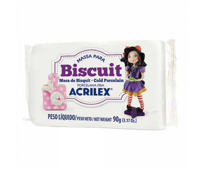 Imagem de Massa De Biscuit Acrilex 90g Colorida - Escolha As Cores