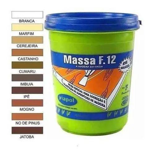 Massa De Calafetar Madeira F12 Viapol 1,65kg Cerejeira Menor preço em Massa De Calafetar Madeira F12 Viapol 1,65kg Cerejeira
