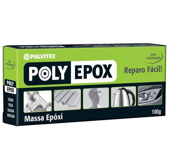 Imagem de Massa de Epóxi Polyepox 100g - PULVITEC