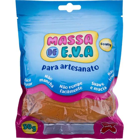 Imagem de Massa de EVA Marrom 50G