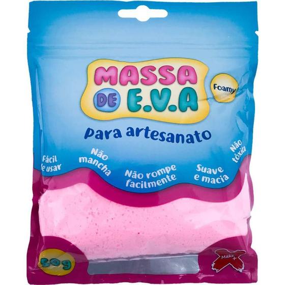 Imagem de Massa de EVA Rosa Bebê 50G