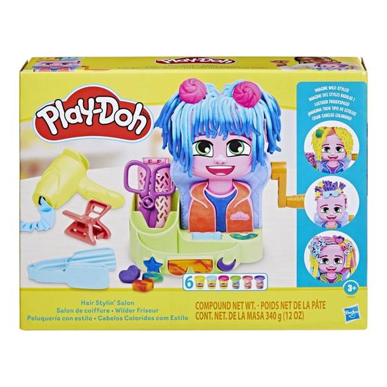 Imagem de Massa de Modelar Play-Doh Hasbro Cabelos Coloridos com Estilo