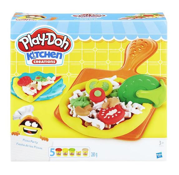 Imagem de Massa de Modelar - Play-Doh Kitchen Creations - Festa da Pizza - Hasbro