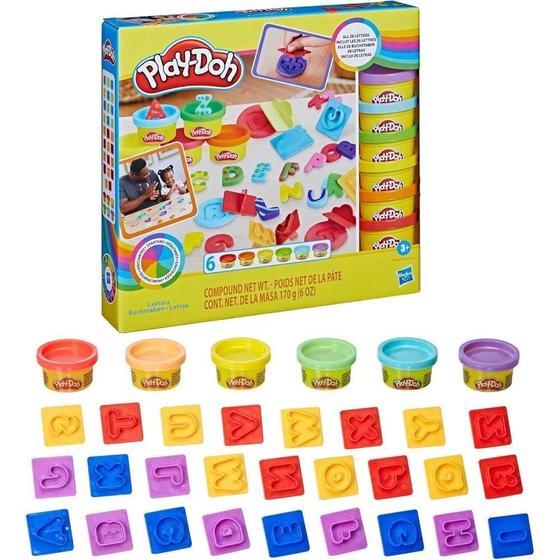 Imagem de Massa de Modelar Play Doh Letras E8532 - Hasbro