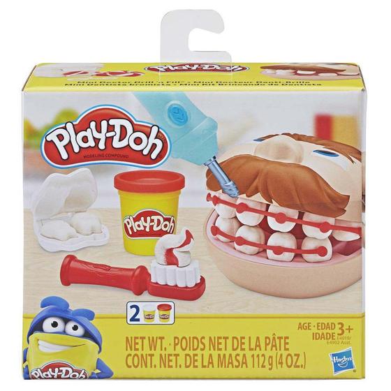 Imagem de Massa de Modelar - Play-Doh - Mini Kit Brincando de Dentista - Hasbro