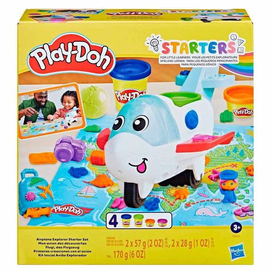 Imagem de Massa de Modelar - Play-Doh Starters - Avião Explorador - Hasbro