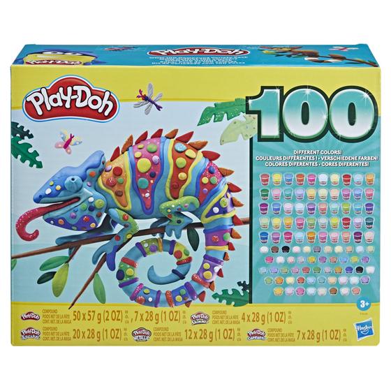Imagem de Massa de Modelar Play-Doh Wow - Pacote com 100 Unidades - Variedade de Cores (3+)
