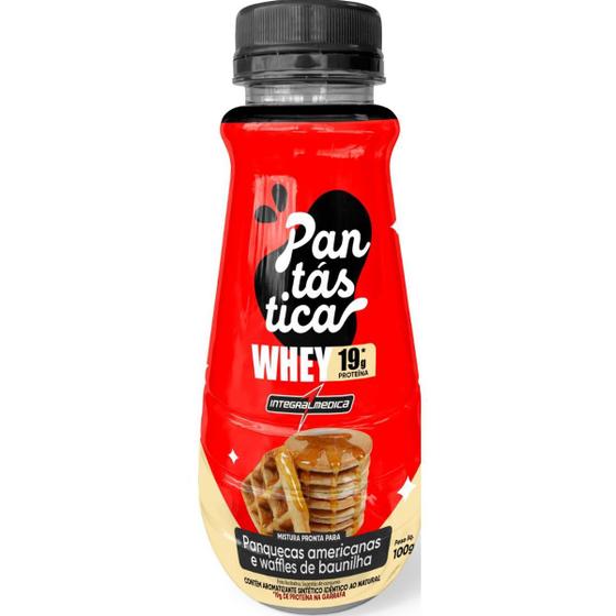 Imagem de Massa de Panqueca Waffles Pantástica Whey Baunilha 100g