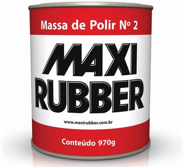 Imagem de Massa de polir 2 - 970g maxi rubber