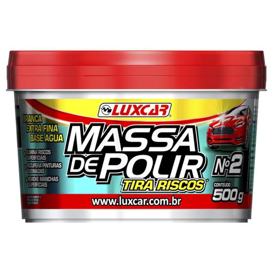 Massa de Polir Cera Pasta Tradicional Aumotivo Carro Moto Limpa Brilho ...