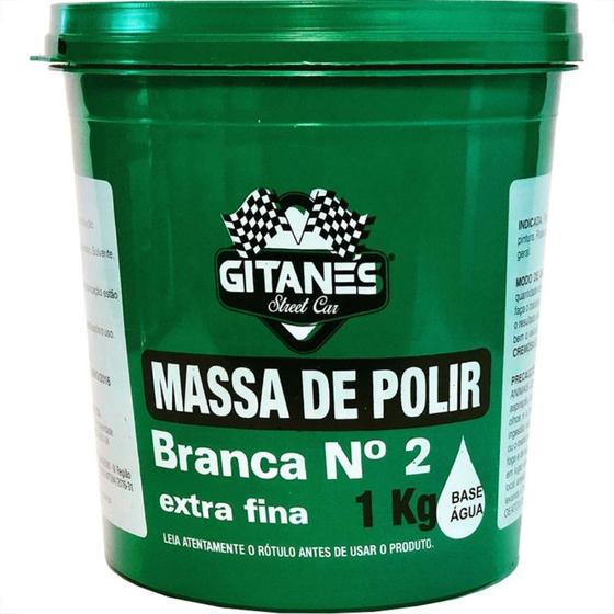 Imagem de Massa De Polir Gitanes 1Kg Numero 2 1040